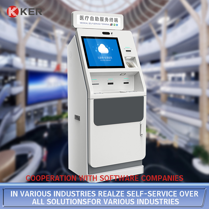 Latest company case about Touch Screen Industrial Pc Self-Service Kiosk Stand Interactive Information Multifunction Self Service Print Terminal