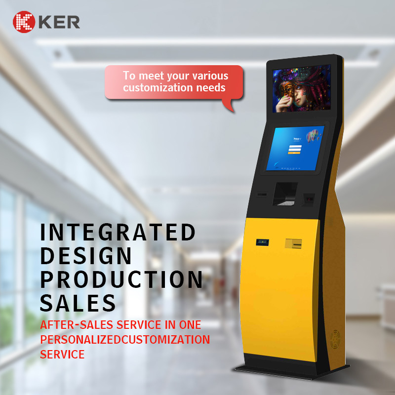Latest company case about Pos Self Service Service Cash Kiosks Touch Screens Stand Ad Multifunction Self Service Kiosk