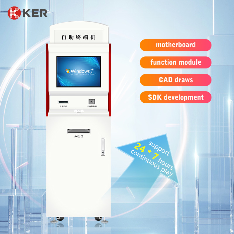 Latest company case about Cheque Reader Deposit Scanner Kiosk Automatic Cash Pay Machine Self Service Terminal