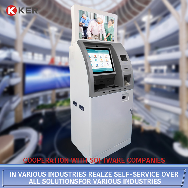 Latest company case about Android/Windows One Pc Self-Service Kiosk Industrial Touch Self Service Report Print Terminal
