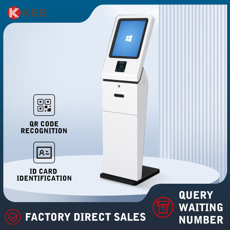 Latest company case about Capacitive Ticket Collect Terminal Android Self Service Kiosk Machine Self Service Terminal