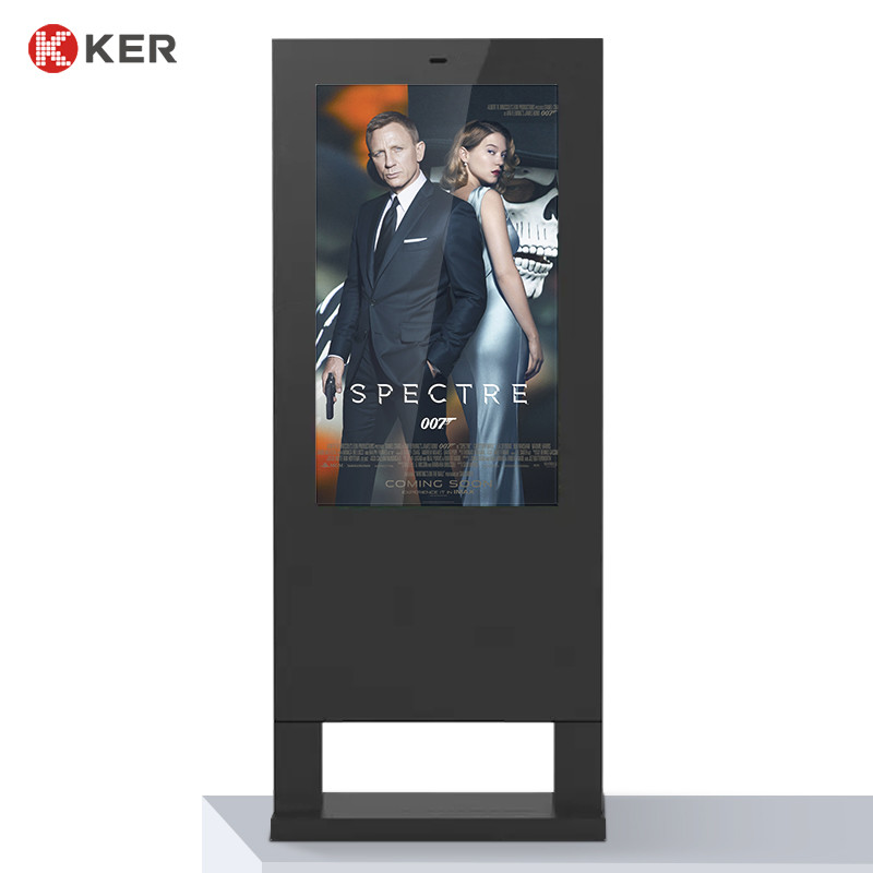 Latest company case about outdoor digital signage IP65 outdoor stand floor digital signage display outdoor digital signage and displays