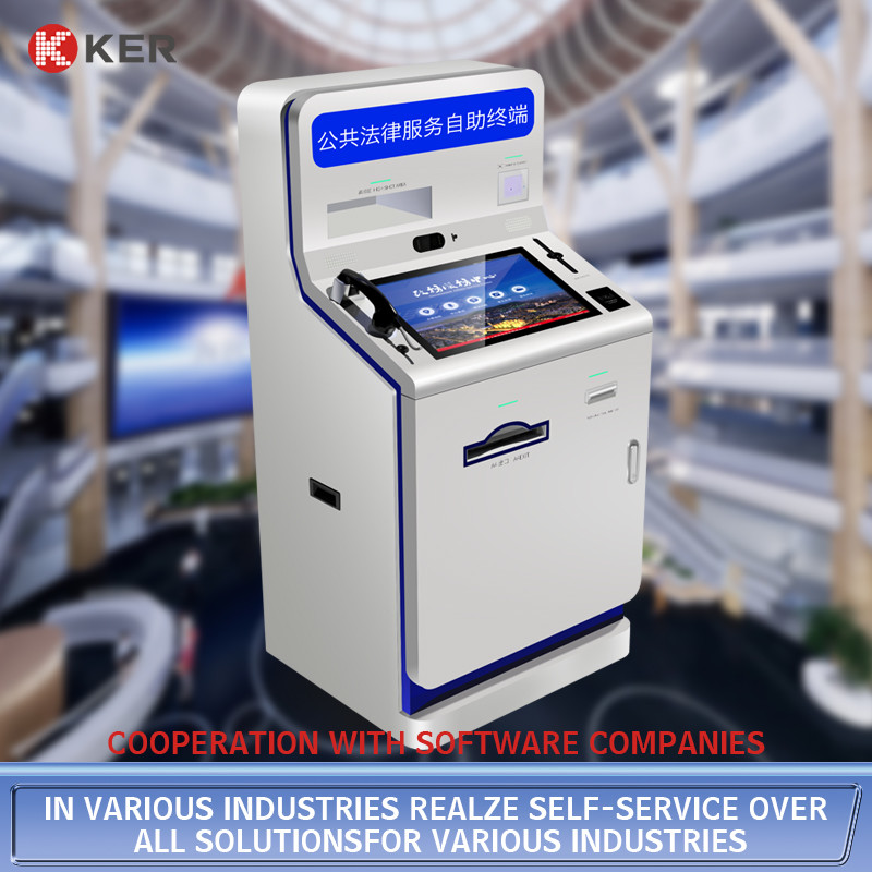 Latest company case about Government Service Termina Android/Windows Multifunction Self Service Report Collect Terminal Kiosk