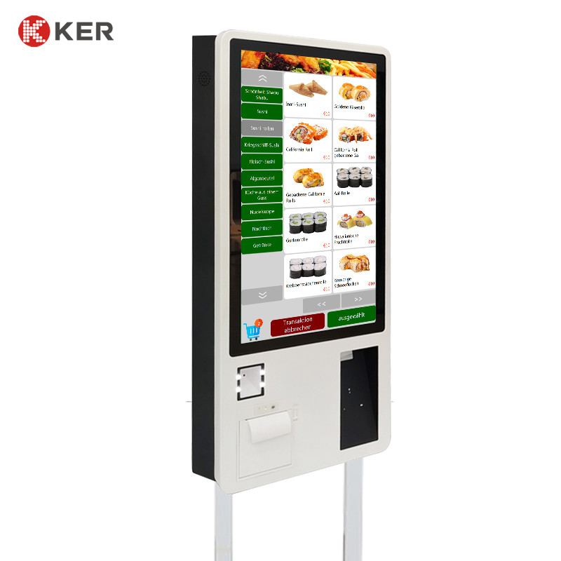 Latest company case about Smart Food Self Service Order Kiosk For Order Self Service Terminal