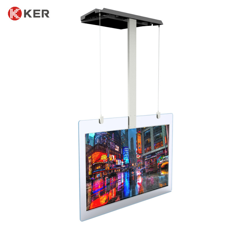 Latest company case about double side horizontal double side digital signage windows signage indoor smart tv wifi digital signage and displays