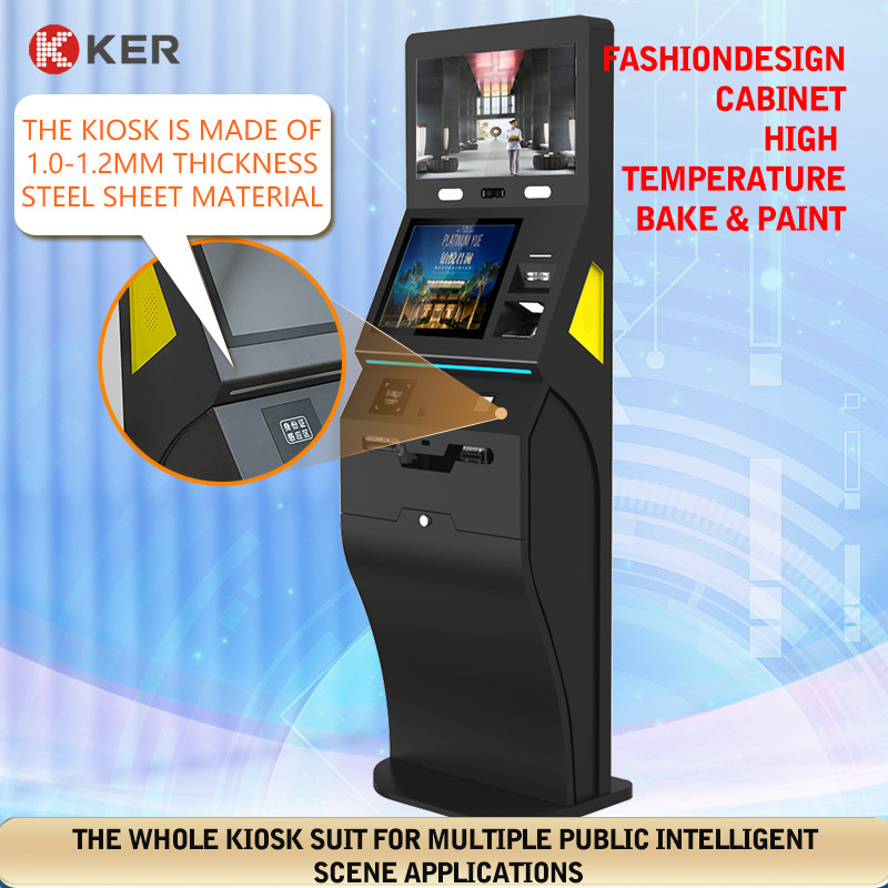 Latest company case about Factory Pos Capacitive Touch Screen Hotel Terminal Self Service Kiosk