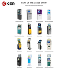 Tourist Car Wash Cafe bar library touch printing Terminal RFID Kiosk For Library