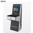 Commercial All In One Lcd Horizontal Information Terminal Interactive Book Return Removable Mobile Cart Uhf Rfid Library