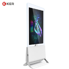 43" 55" Ultra Thin Slim Edge Stand Floor Digital Signage Android Narrow Advertising Player