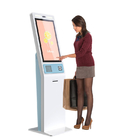 Self Service Queue And Call Terminal Touch Screen Machine Multifunction Self Service Kiosk