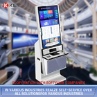Self-Service Kiosk Touch Screen Industrial Lcd Screen Ticket Multifunction Self Service Report Collect Terminal Kiosk