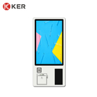 Android Payment Ticketing 32 Inch 1920*1080 Self Service Ordering Kiosk