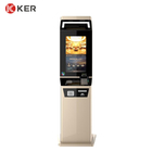 Identity Authentication Touch 19 Inch Hotel Self Check In Machine