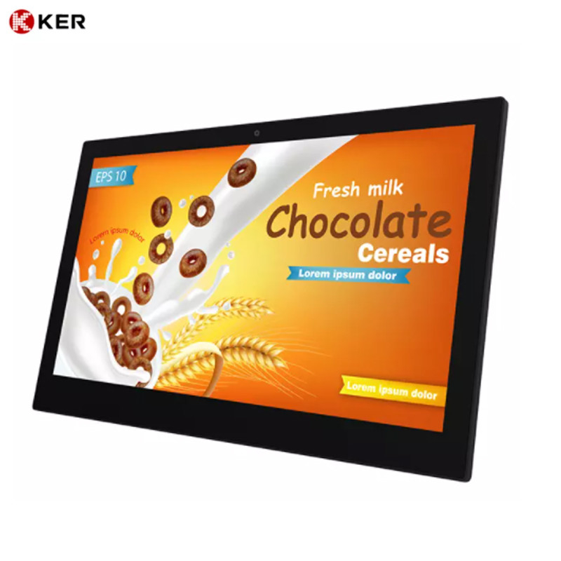 Hot sale wall mounted 55 inch lobby touch screen advertising kiosk interactive digital signage
