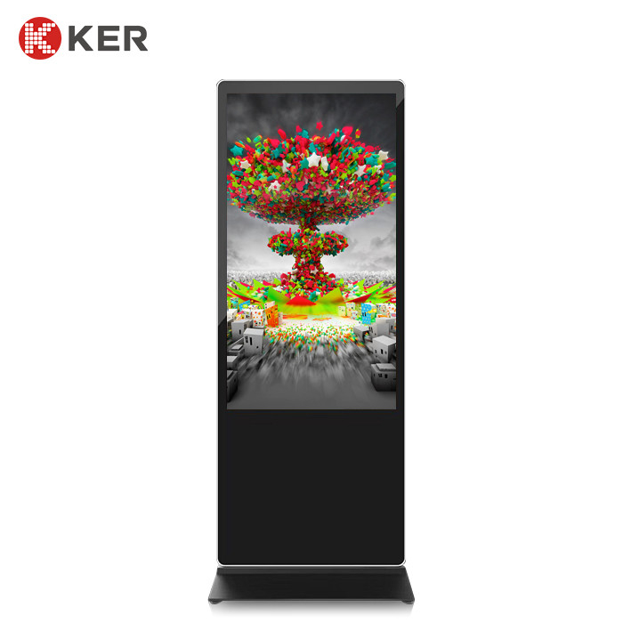 Standing Built In Pc Lcd 55 Inch Interactive Touch Screen Kiosk
