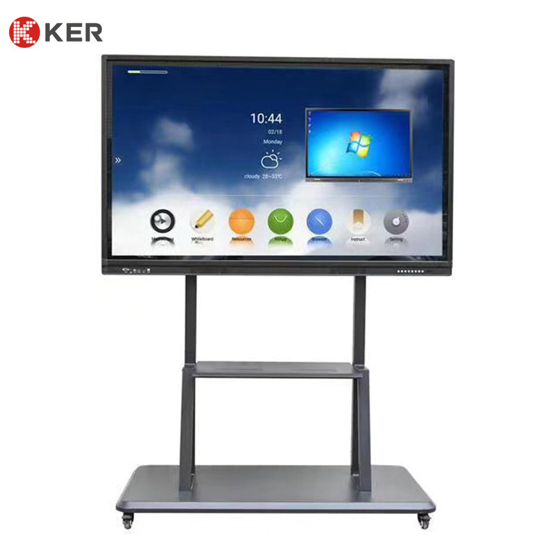 3840*2160 Touch Screen All In One 75'' Electronic Interactive Whiteboard